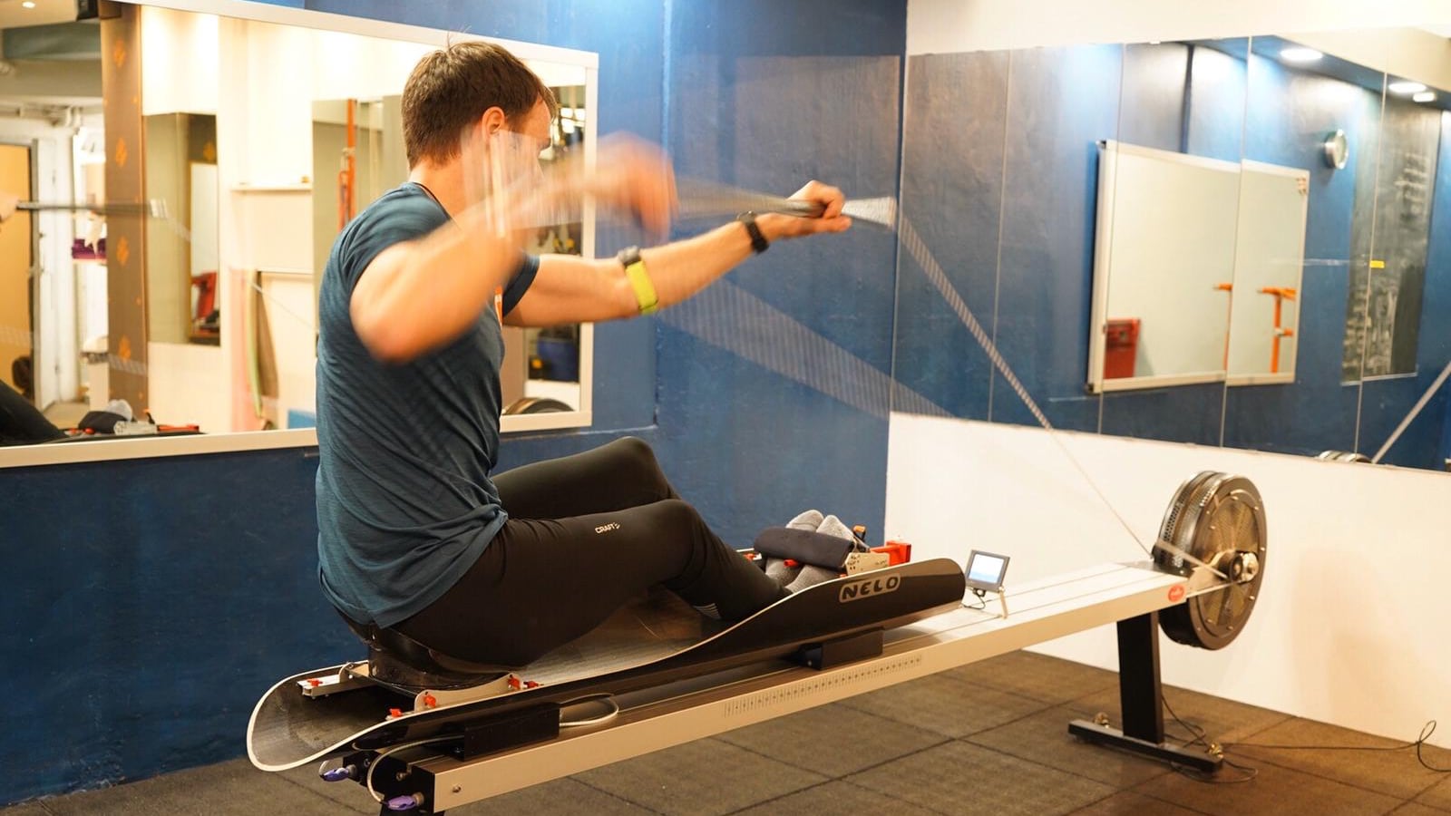 Skapa en spellista för paddelmaskin träning