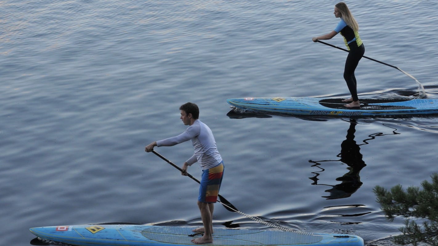 Att välja SUP-paddel
