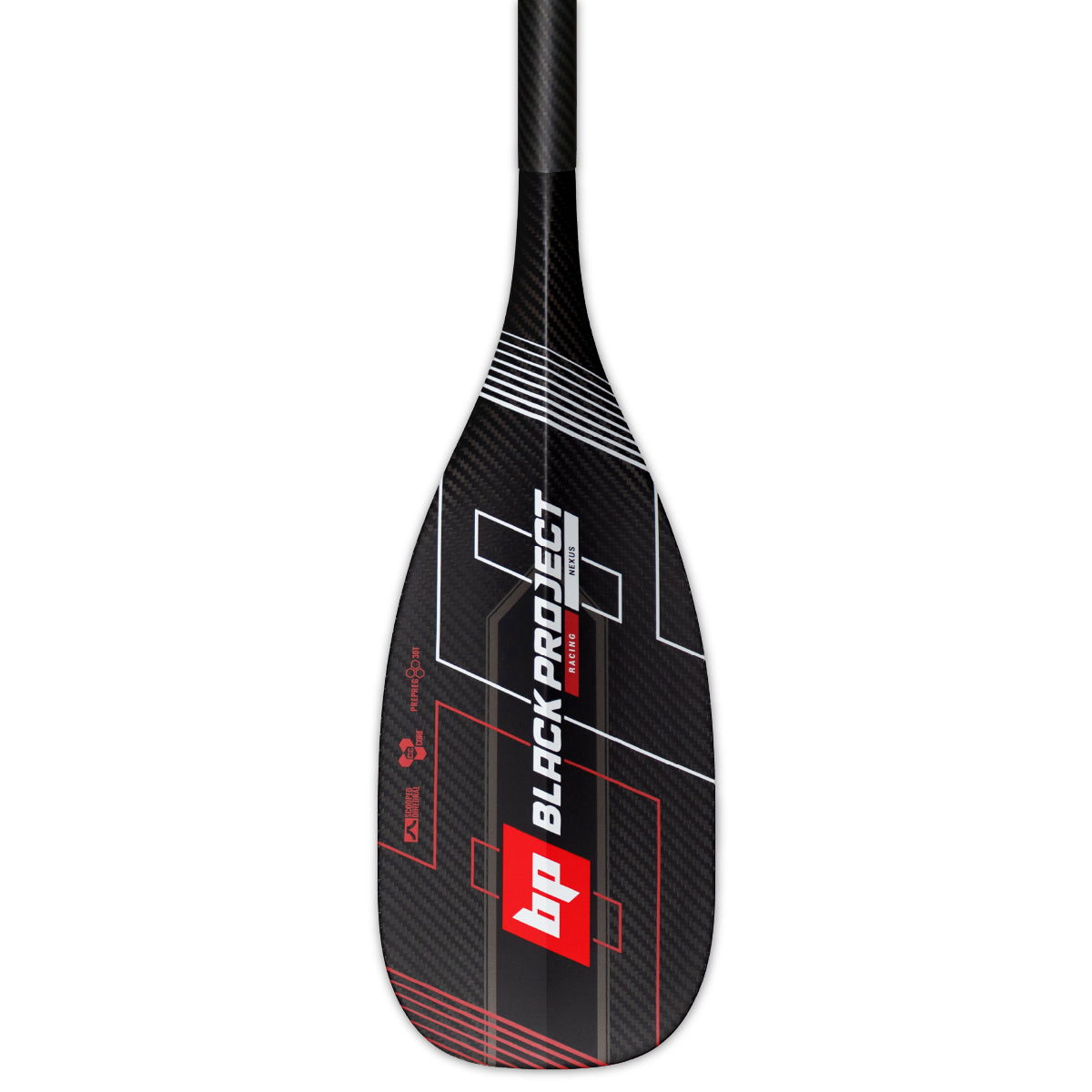 Black Project Nexus ATH Custom SUP paddle - Nexus blade back