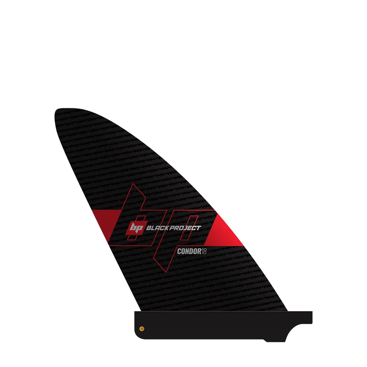 Black Project Condor Race SUP fin - US Base, left side