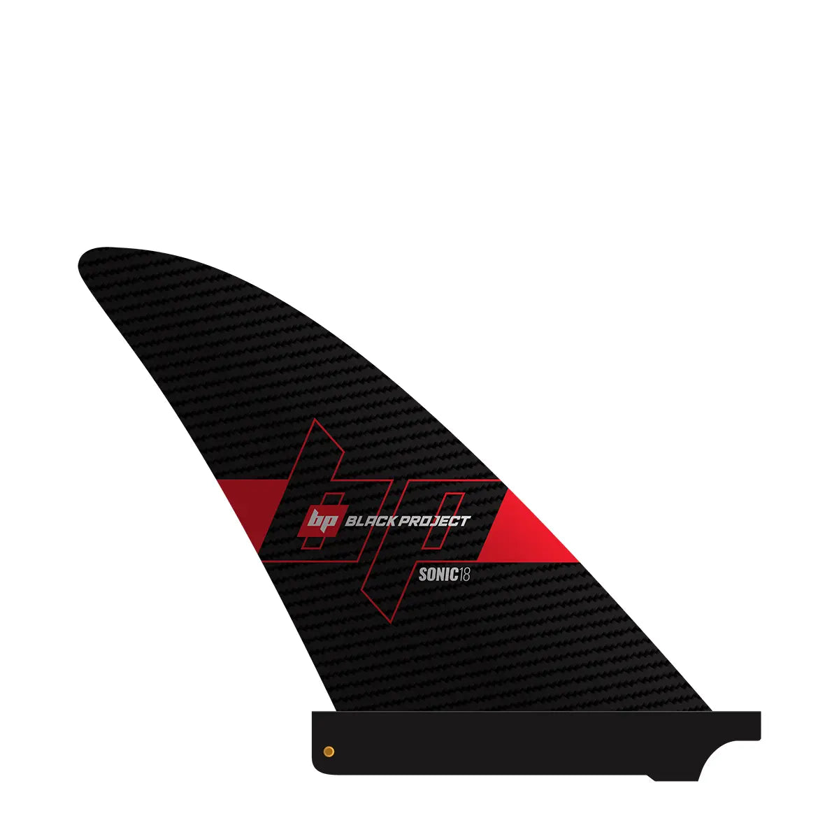 Black Project Sonic SUP fin - US Base, left side