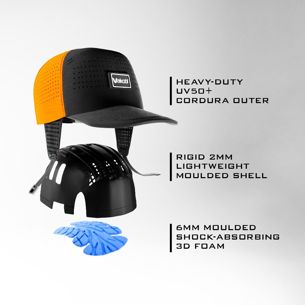 Vaikobi Bump Hat Hydro - protective foam and shell construction