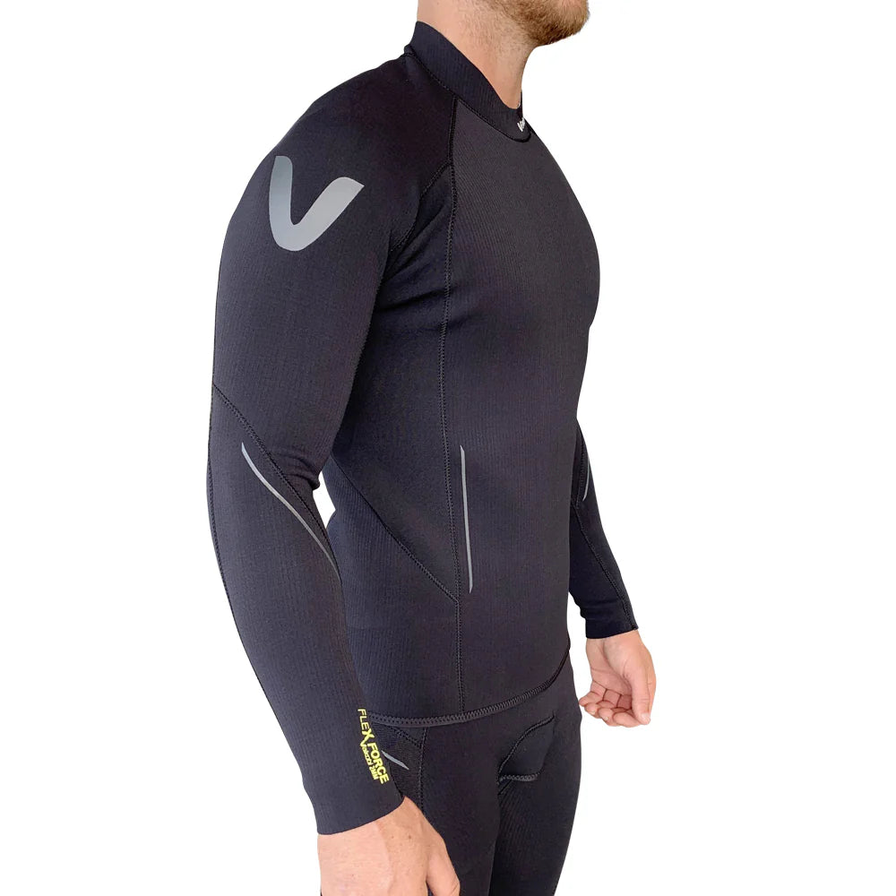 Vaikobi mens FlexiForce 2 mm neoprene top – angle