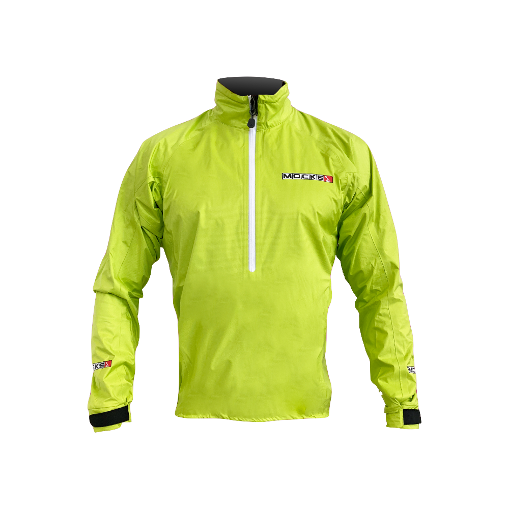 Mocke Gust Paddle Jacket in color citrus, yellow