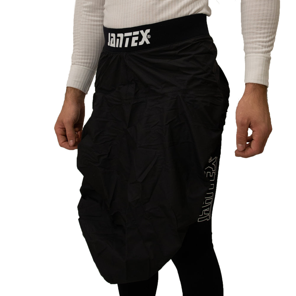 Jantex sprayskirt black with model