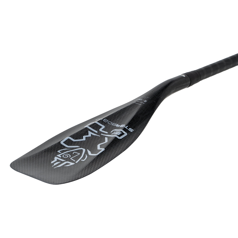 Starboard Lima Carbon 2 piece SUP paddle - blade in detail