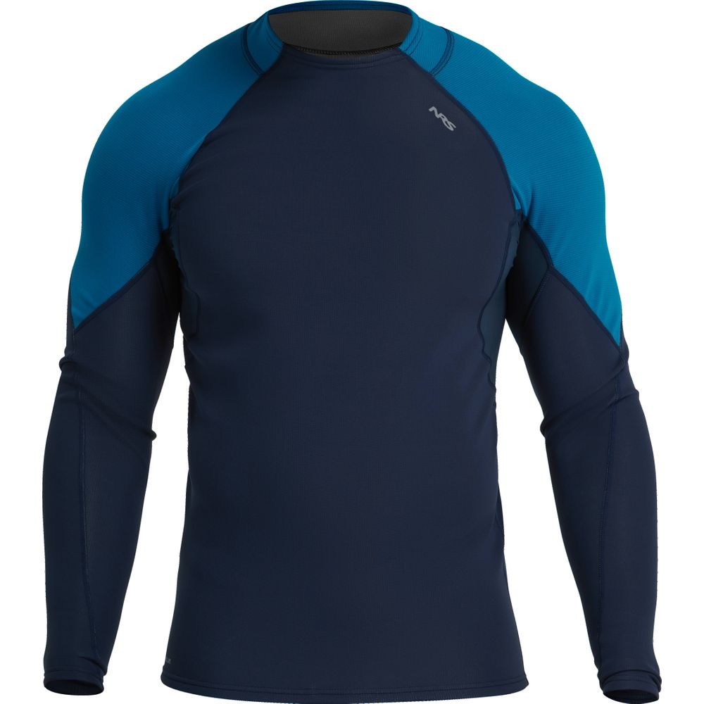 Front view of NRS Men's HydroSkin 0.5 Long-Sleeve Shirt