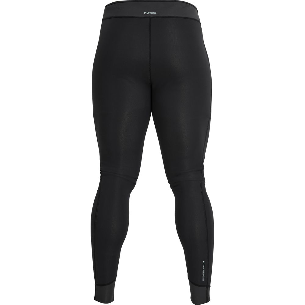 NRS Men's HydroSkin 0.5 mm Pants front view in black