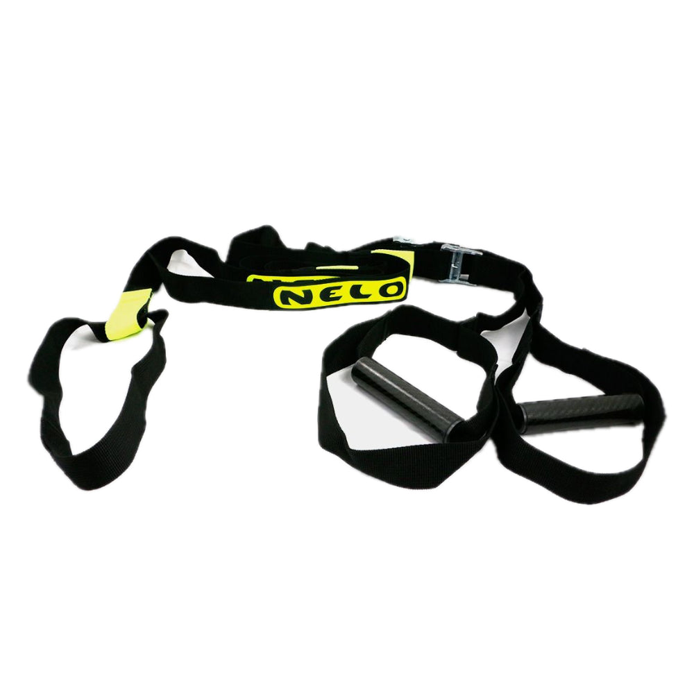 Nelo Power House Suspension Trainer – straps with handles and foot loops