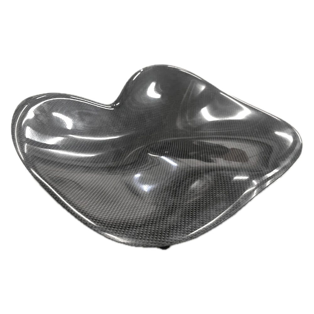 Nelo Standard seat in carbon for racing kayaks, top view