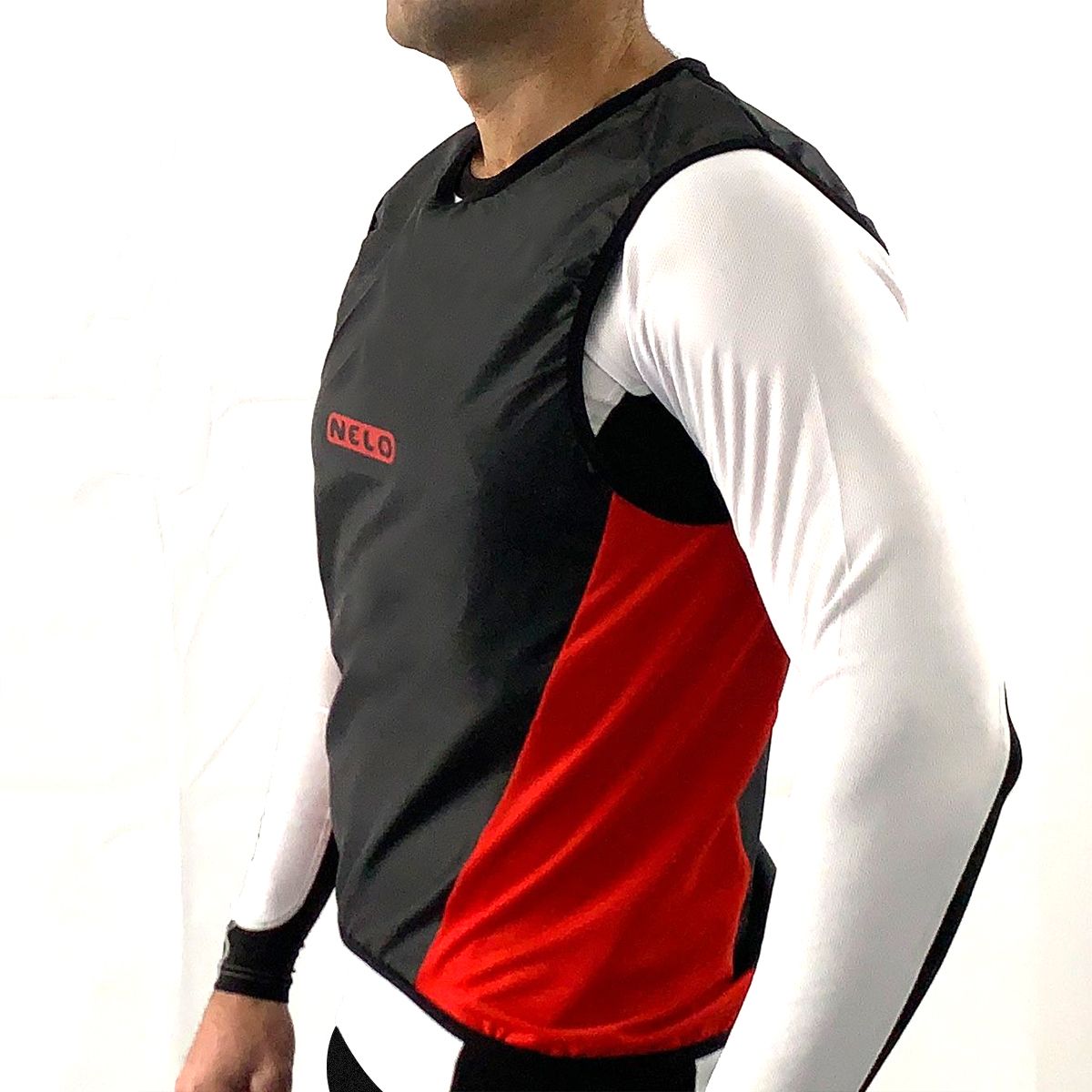 Nelo Wind vest for racing kayak - red, side