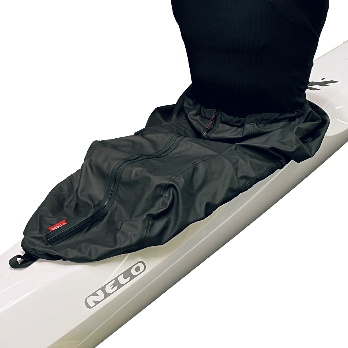 Padler Maraton Sprayskirt on Nelo K1