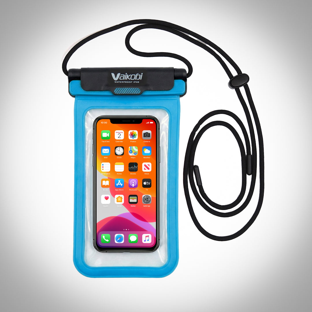 Vaikobi Waterproof Phone Case Cyan - hero view