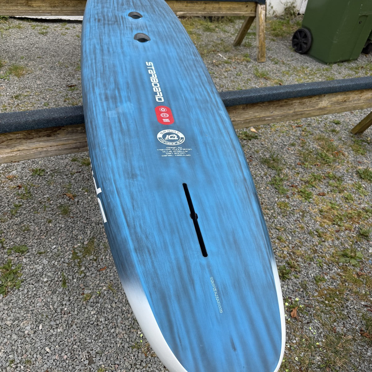 Starboard Sprint Zero 14'0 x 23.5 used - hull with fin box and serial number