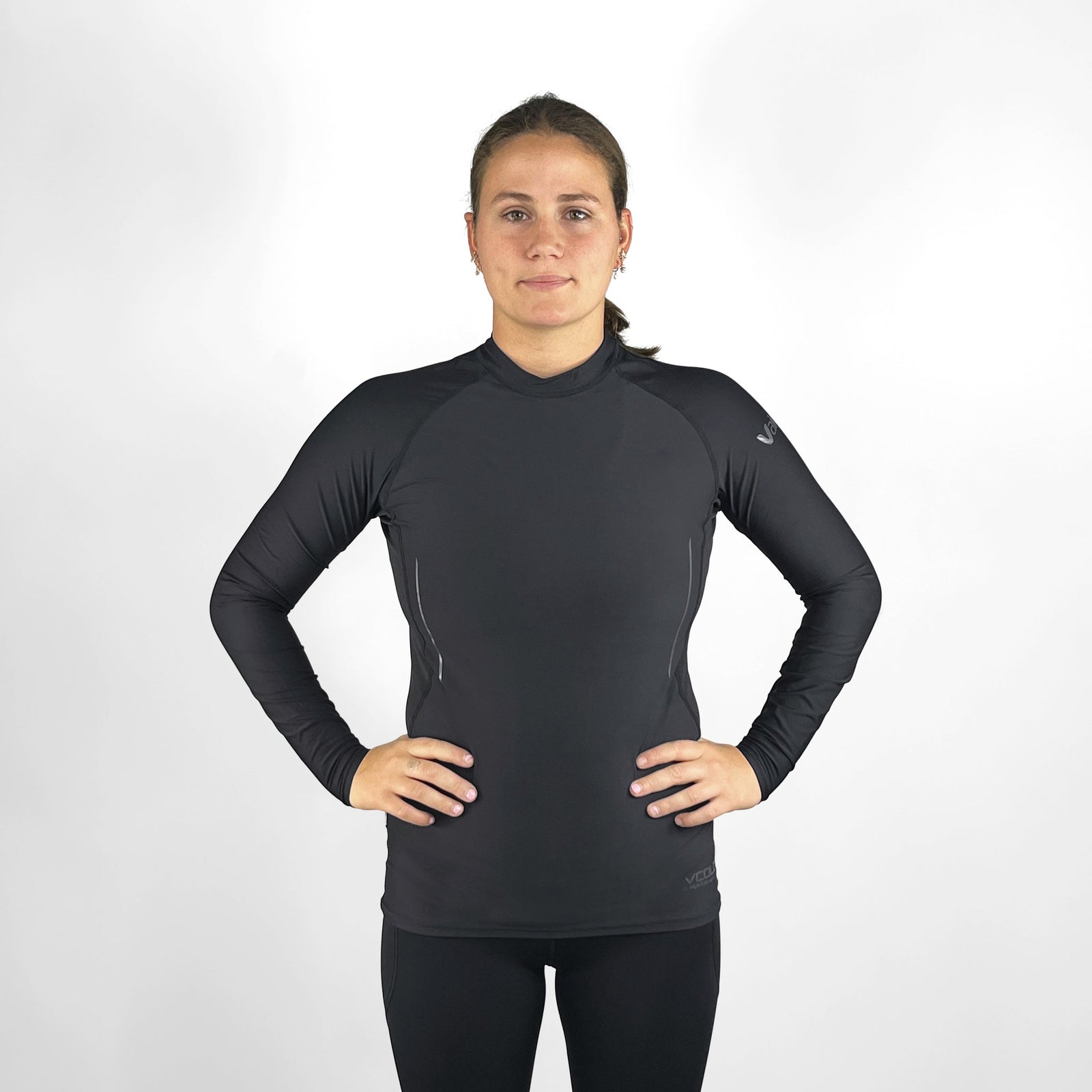 Vaikobi VCOLD Base Layer Long Sleeve Top black front