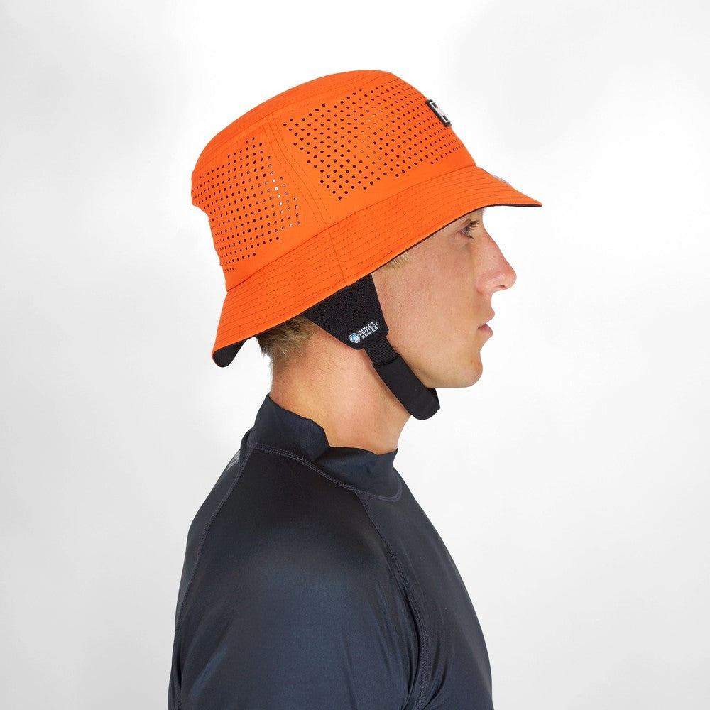 Vaikobi Bucket Bump Hat Orange - side view