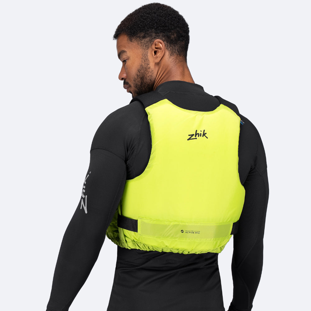 Zhik Active PFD ISO-12402-5 Acid Lime - front