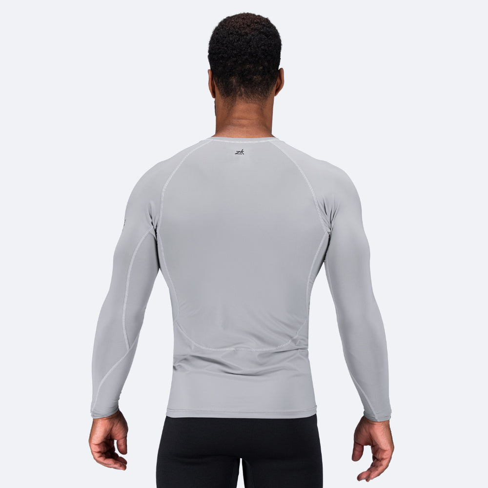 Zhik EcoSpandex LT Long Sleeve Baselayer Platinum - detail