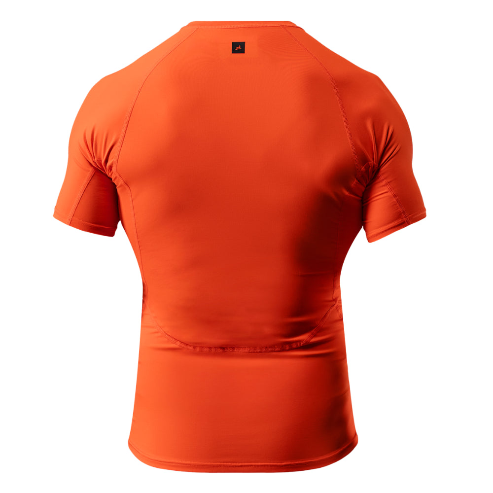 Zhik EcoSpandex LT Short Sleeve Baselayer Flame Red - front