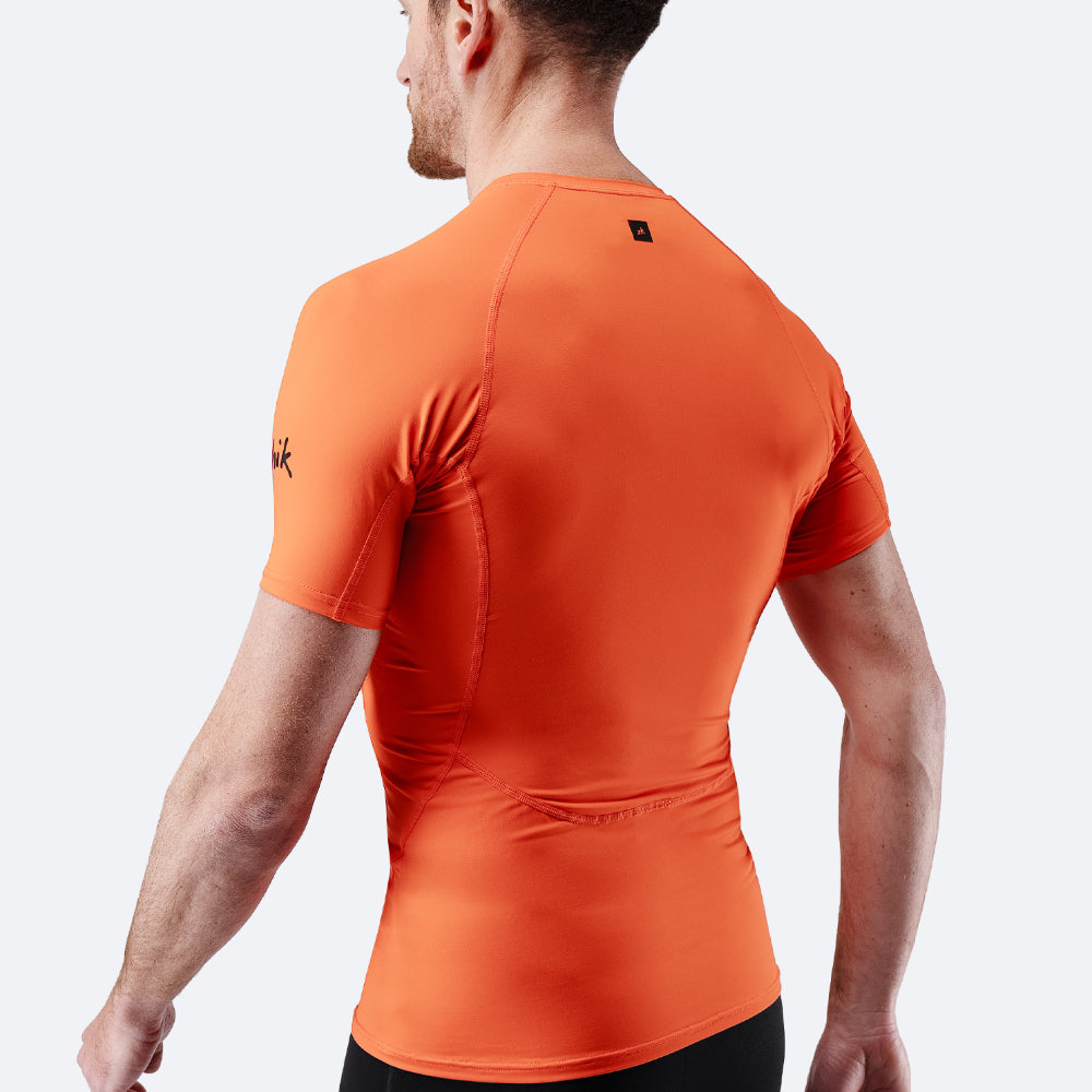 Zhik EcoSpandex LT Short Sleeve Baselayer Flame Red - side