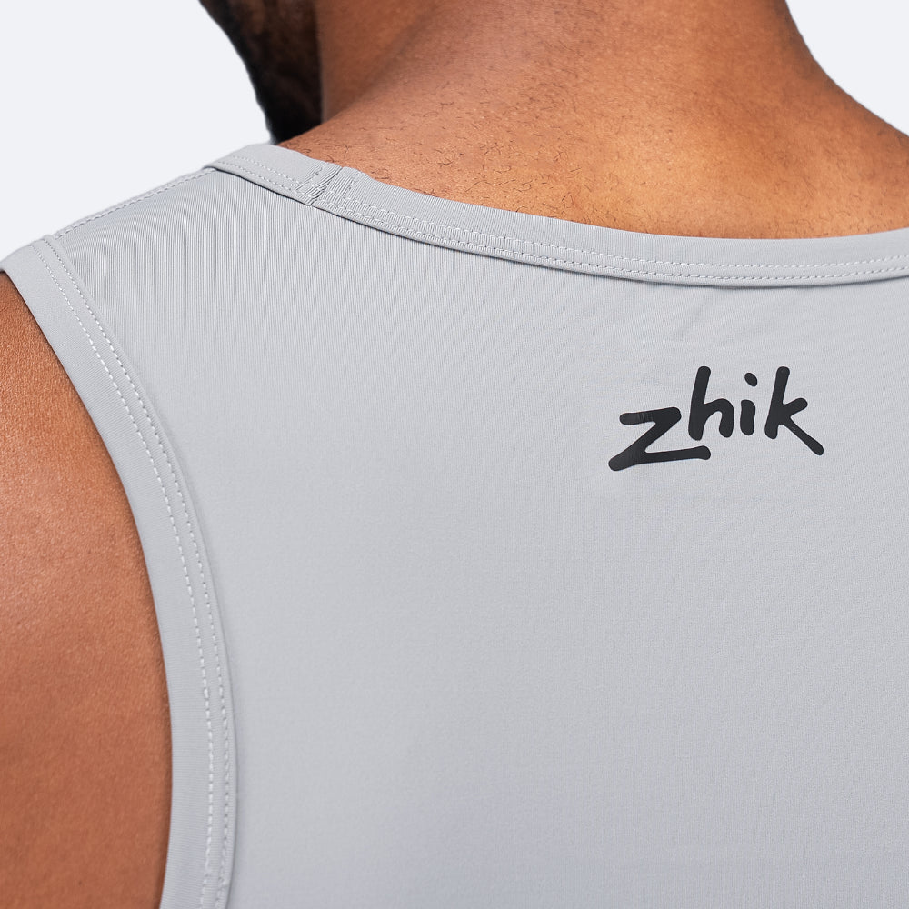 Zhik EcoSpandex LT Race Singlet Platinum - detail