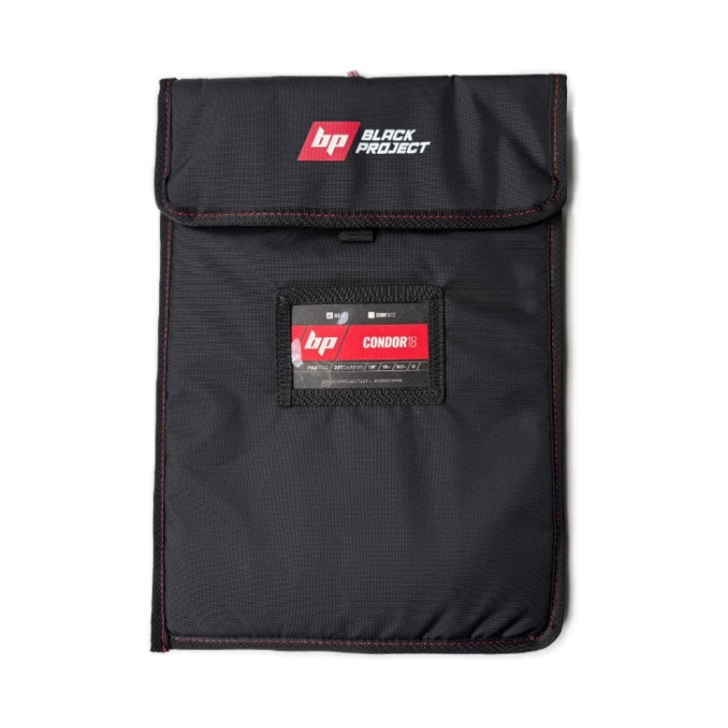 Black Project Condor Race SUP fin - storage bag, closed
