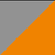grey/orange / S/M