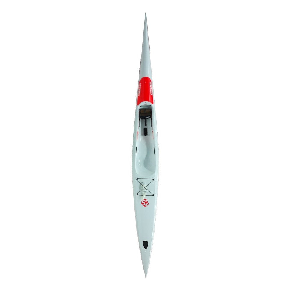 Nelo 52 L WWR surfski vit - top view
