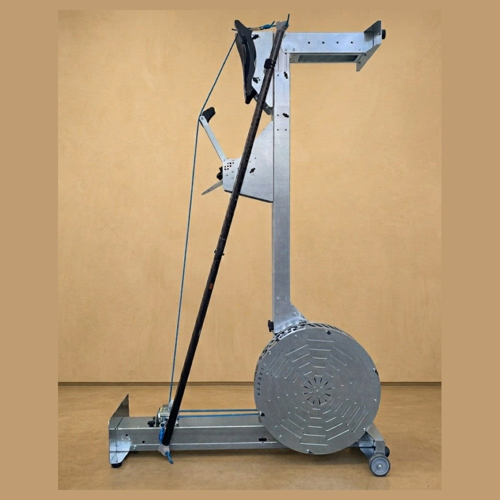 Old Danube Kayak Ergometer - upright storage on wheels