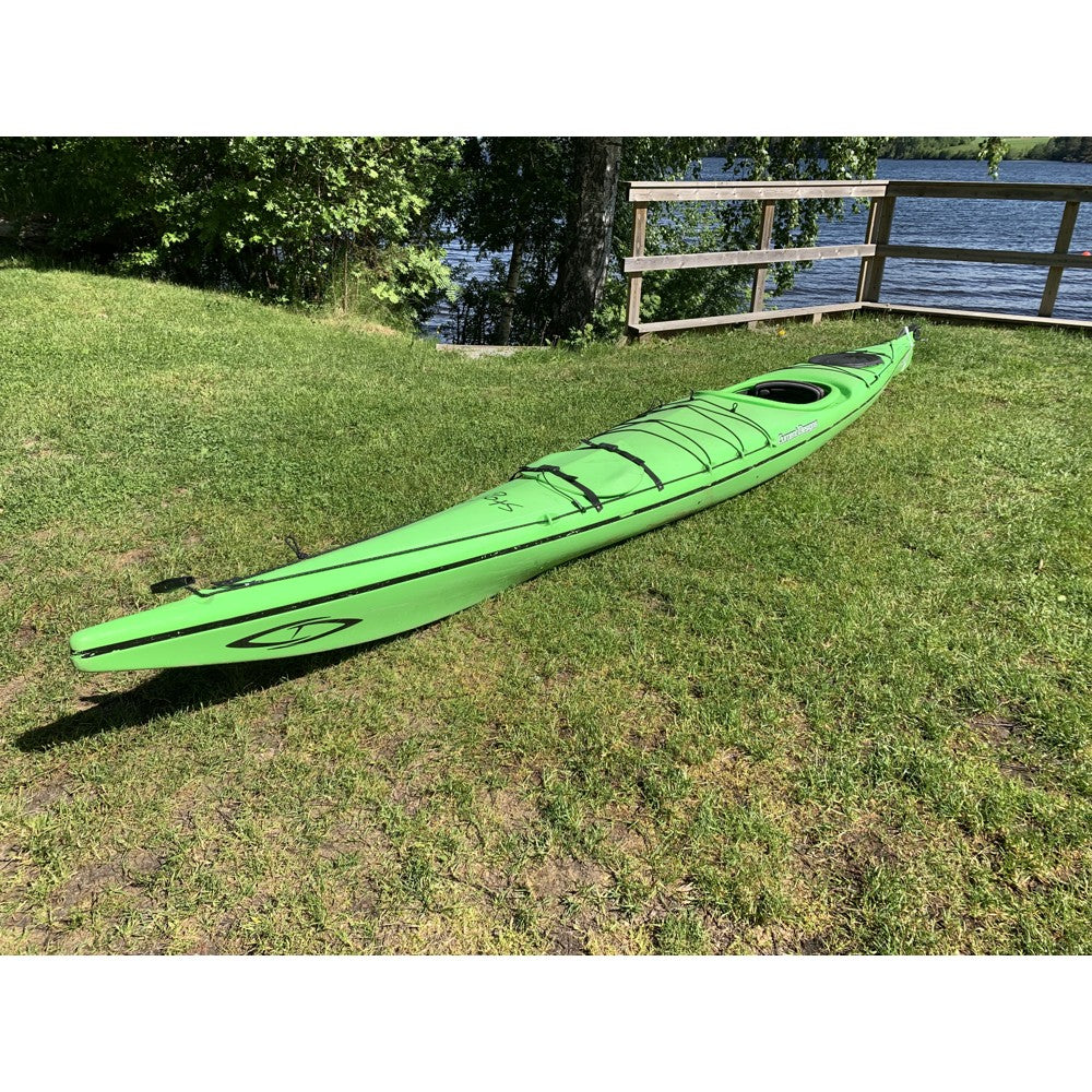 Current Designs Storm green - side view