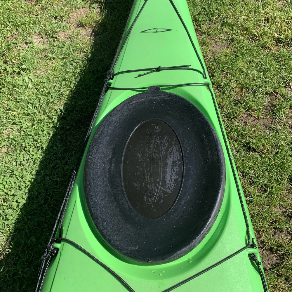 Current Designs Storm green - front hatch
