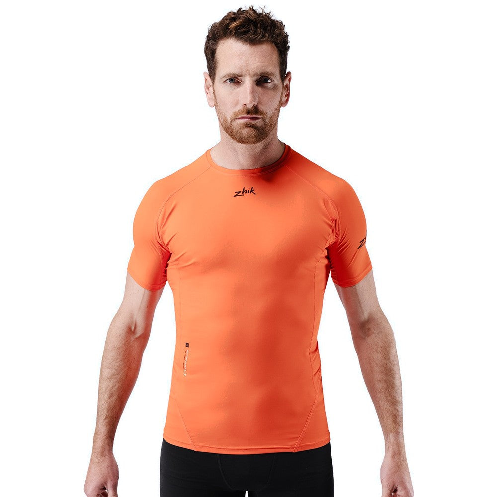 Zhik EcoSpandex LT Short Sleeve Baselayer Flame Red