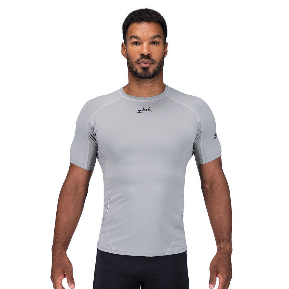 Zhik EcoSpandex LT Short Sleeve Baselayer Platinum