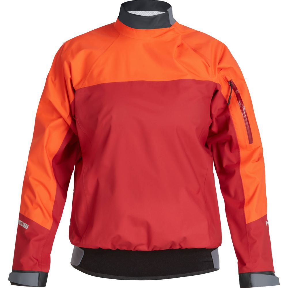 NRS Womens Echo Paddle Jacket red - front