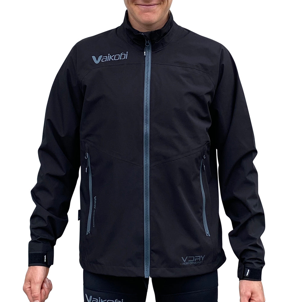 Vaikobi V Dry Performance Paddle Jacket black - front, male model