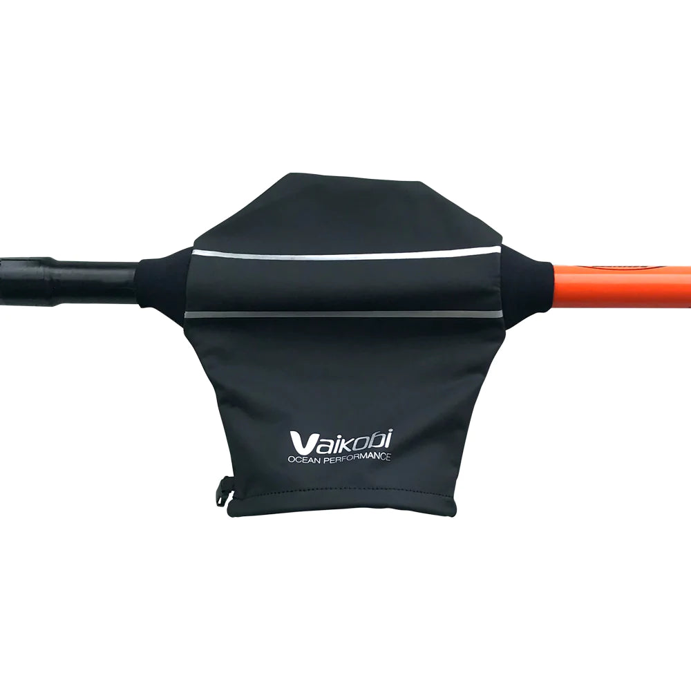 Vaikobi Fleece Lined Pogies - paddling gloved - top view