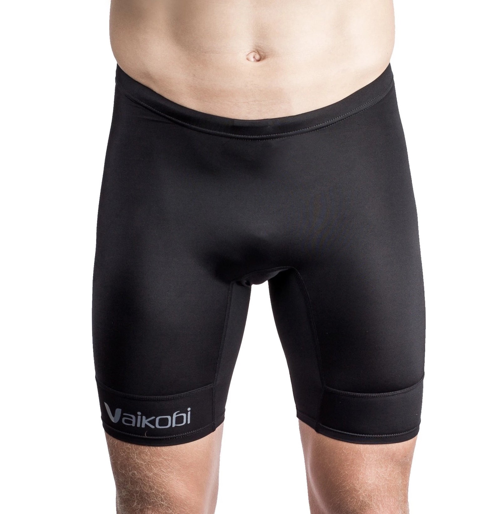 Vaikobi Mens V Ocean Paddle Shorts black front