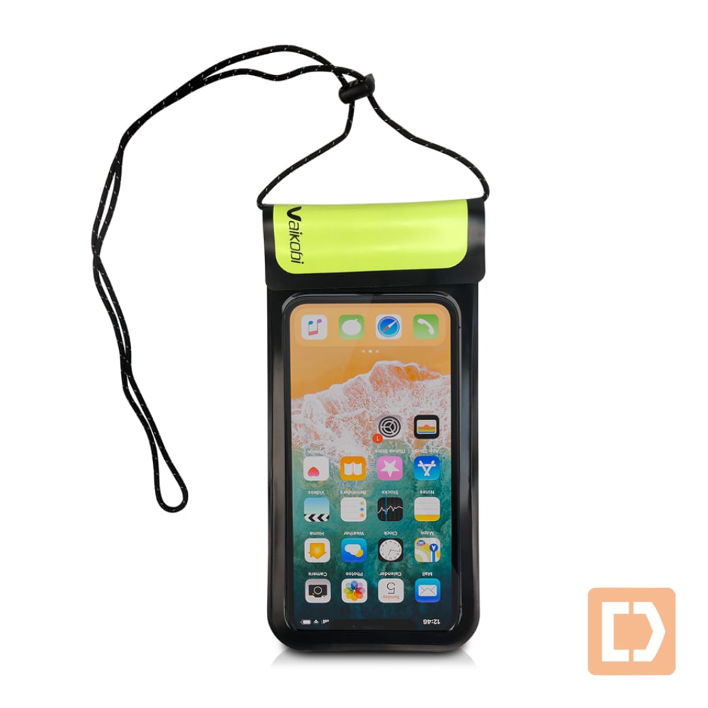 Vaikobi Waterproof Phone case front yellow